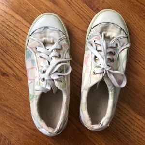 Used Coach Tennis Shoes 7.5